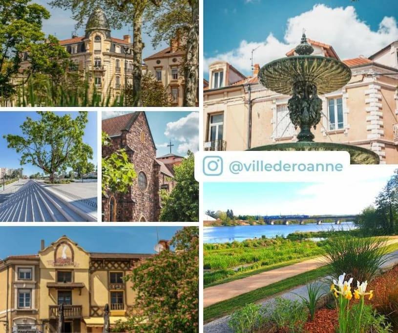 Studio Sympa Avec Petit Dejeuner Entre Canal Et Loire Roanne Exteriér fotografie